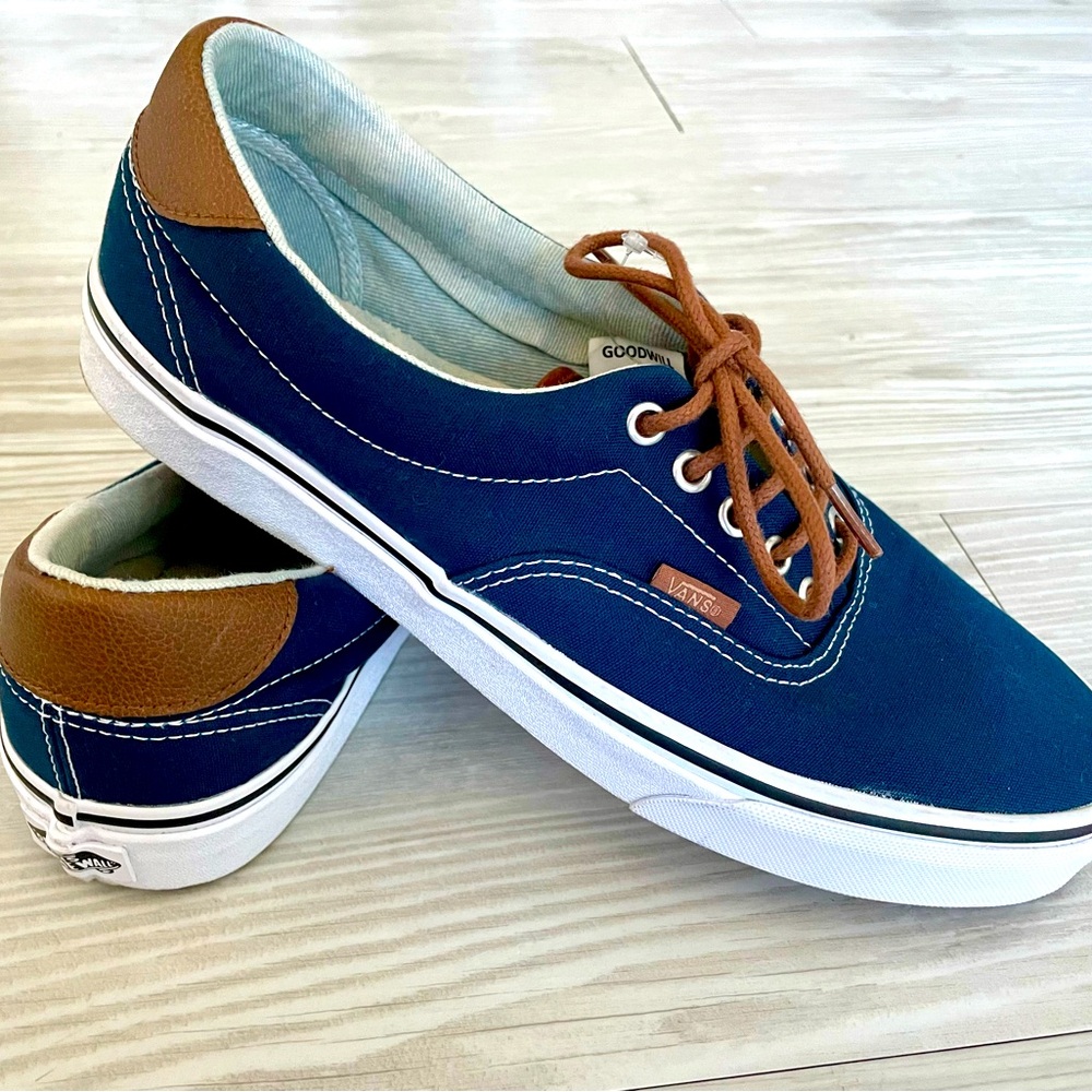 VANS Era 59 Canvas Dress Blues Skate Casual Shoes